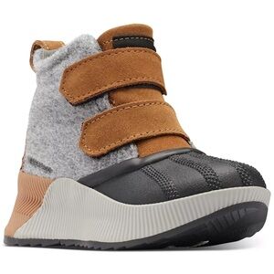 Sorel ✨ Out N About Classic Waterproof Boots ✨ Little Kid 8✨Camel Brown/Sea Salt